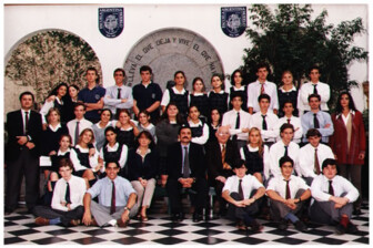 PROMOCIÓN 1997 • ADURIZ BRAVO, Román. AGUIRRE, Mariángeles. ALONSO, Irene. AMADEO, Vicente. ANCHORENA, Pablo Nicolás. ANSELMI, María Victoria. ARTAZCOZ, Julián. ATAMIAN, Paula. BACIGALUPO FREEMAN, Guido. BALESTRA, Ricardo. BAQUERIZA, Rosario. BASSI, Julieta. BENDEL, Matías Guillermo. BERTORA, Héctor Rafael. BRUZZO, Juan Ignacio. CACHERO, María Cecilia. CAMARA, Florencia. CAVAGLIATTO, Carlos Martín. CAZORLA, María Teresa. CODAZZI, Santiago. CORDOBA, Carlos Diego. CORTES, María Carolina. COSTA CAO, María Guadalupe. DASSO, Lucas Bernardo. DEL PRIORE, Juan Martín. DEL RIO MARTINEZ, Carolina María. DELCASSE D'HUC DE MONSEGOU, Santiago. DEVOTO, Juan José. DI GUGLIELMO, Federico. DI LORENZO, Juan Franco. DIMA, Julieta María. EDI, Amali Carolina. EGAÑA, Andrés Pedro. FACCHINETTI, Sebastián. FERNANDEZ LAPLACE, Dolores. FRACCHIA, María Celeste. FUENTES ROSSI, Juan Manuel. GALLARDO, Ezekiel Damián. GALLITELLI, Guido Bernardo. GARCIA LANZ, Ximena. GARCIA MESSINA, Marcelo. GARIBALDI, Antonella. GASET MAISONAVE, Juan Manuel. GONZALEZ ESTEVES, Mateo Luis. GONZALEZ SBARBI, Mariana. GORIN, Patricio. GUTIERREZ, María Catalina. GUTIERREZ, Pablo Alberto. HORYAANS HORMANSTORFER, Luciana. IRIARTE, Guillermo. IZRASTZOFF, Alexandra. KENT, Julieta. LABAYEN, Marina. LELOIR, Dulce María. LLORENTE, Diego. LOPEZ UGOLINI, Diego Fernando. LOPEZ VIDAL, María Belén. MANTEROLA, María Eugenia. MARTELLI, Ignacio. MARTELLI, Lorenzo. MASLLORENS, Lucas. MATHIEU, Lucas. MENDIVE, Carlos Eugenio. MENDIVELZUA, María Jimena. MOLINO TORRES, María del Pilar. MONTI, María Agustina. MORALES de NAVA, Paula. MORENO, Gustavo Hernán. MOSE MEDRANO, Nicolás. MUZZIO, María Alejandra. NEME, Orestes. NEUMANN, Claus Christian. NIEVA, Fernando Javier. NOVILLO SARAVIA, Ángeles. OBARRIO, Martín Augusto. ODDONE, Carolina. OTTONE DELFINO, Ángeles María. PARDAL, Mariana. PASTOR, Martín Patricio. PASTRONE, Carlos Augusto. PEDRO, Mario Ezequiel de. PICABEA, Julia Valentina. PINTO KRAMER, Dolores. POBLET, Claudio Daniel. REBAGLIATI, Diego. ROCA, Santiago. RODRIGUEZ, Ana Magdalena. ROGER, Magdalena. ROLDAN VIDAL, Marina. ROSA, Juliana Corina. RUBIO, Pablo Guillermo. RUPRECHT, Gretel. SALA, Juan Pablo. SALMUN FEIJOO, María Samantha. SALVARREDI, Ignacio. SAMAR, Cecilia Paula. SAN MARTIN, María Victoria. SANCHEZ CABEZUDO, Alejandro. SCAVO, Leandro Eugenio. SERRA LLOBET, Agustín. SERVENTE, Fernando. SILVA, Carolina Inés. SIMAN POLLASTRI, Laura María. STAGNARO, Tomás Agustín. SUAREZ ANZORENA, Sebastián. SULLIVAN MACHADO, Nazarena. TALLARICO, Jorge Martín. TUNICA, María Eugenia. VALIANTE, María Eugenia. VARAS, María Valeria. VAZQUEZ, Fernando. VILLAGRA DELGADO, Ramón Tomás. VIÑALE, Eugenio Carlos. ZORRAQUIN NAZAR, Eduardo Alejandro.