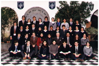 PROMOCIÓN 1999 • ABADI, Patricio. ARTAZCOZ, Santiago. AVRAMOVIC, Miguel. BADO, Fernando Jorge. BARBANO, María Alejandra. BELDI, Nicolás. BENGOLEA, Federico Miguel. BIGLIA, Hernán Pablo. BONGIOVANI, María Laura. BOURDIEU, Alfredo. CACACE, Juan Ignacio. CACHANOSKY, Nicolas. CANTILO, Inés. CIGNA, Yamila Denise. CODAGNONE, Juan Francisco. CODAGNONE, María Florencia. CODAZZI, Juan Ignacio. COMBERTI, Federico. CORDOBA, Marta Eugenia. CORTESI, Mariano Agustín. CUERVO FERNANDEZ, Martín. DE LA FUENTE, Rosario. DELCASSE D´HUC de MONSEGOU, Jorge. DEVOTO, Magdalena. DIEZ ASCONEGUI, María Belén. DRABBLE, Leslie Benjamín. EGAÑA, Natalí. ENRIQUEZ, María Sofía. FACCHINETTI, Carolina. FERNANDEZ de FRANCESCO, Federico. FERNANDEZ FUNES, Alejandro. FERRARI, Dolores Amalia. FERRERO, Alejo. FIORAVANTI, Máximo. FOIX, María Constanza. GALLITELLI, Fernando. GARCIA MATA, Romina. GARCIA RUIZ, Julia. GARZON de la ROZA, Hernán. GILONI, Yanina. GOMEZ PINASCO, María Eugenia. GONZALEZ, Richard. GONZALEZ LERA, Benjamín. GUGLIELMETTI, Ignacio. HERNANDEZ, Ezequiel. HORYAANS HOMANSTORFER, Cynthia. LAHTI, Francisco Alberto. LANUSSE, Ana. LAPIEZA, María Florencia. LAPORTA, Virginia Gimena. LEVATI, Agustina. LOPEZ, María de los Ángeles. LOPEZ BELSUE, Josefina. LUBECK, Jan Christer Francis. LUCCA, Ianina. LUNA, Ezequiel. LUQUE OOSTROM, Úrsula Carmen. MACERA, Gonzalo Cristian. MARIA DE LA, Jorge. MARTINEZ VIVOT, Rocío. MARTINO, Mariano Daniel. MAYMO, Martina. MAZZOGLIO, Martín. MENDIVE, Gonzalo. MONACO, Juan Pablo. MURIAS, Soledad. NEUMANN, Guillermina. OLLIVIER, Marlene. ORTIZ de ZARATE, Federico. OTERO, Agustín. PICABEA, Eduardo Rafael. PINTER, María Sol. PIÑERO, Magdalena. QUARIN, María Natalia. RASPAGLIESI, Guido. ROMERO, José Ignacio. RUIZ ESQUIDE CANALE, Rodrigo. SABATINI, Patricio Rubén. SAGUIR, Emiliano Enrique. SALCEDO VEROI, Pablo Martín. SAN MARTIN, Lucia. SANSUSTE, Fernando. SARRAMIA, María Laura. SFORZA ESCALES, Luciano. SIBILEAU, Lucía. SIGAUT, Leonardo Lorenzo. SIVORI, María Helena. SOLARI, Patricio. SPALETRA, Nicolas. STOPPANI, Salvador. SUAREZ ANZORENA, Victoria. TATE, Mariano. TAVELLA, Federico. TIDONE, Milagros. TRONCOSO, María Luisina. URRIZA, Rubén Ignacio. VALLS, Facundo. VALLS, Patricio. ZAIDMAN, Felipe Jorge.