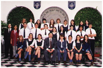 PROMOCIÓN 2002 • ACEVEDO, Jesús Mariano. AGUADO, María Carolina. ALCHOURRON, Pedro Xavier. ALVA, Andrés Ricardo. AMESTOY, Francisco Javier. BENSUA, Matías. BERGAMO, Alejandra Clara. BERNAL, Ana Laura. BERRA, Adrian. BOENINGER SEMPERE, Fernando. BOGGINO, Facundo Damián. BOGLIANO, Agustín Ricardo. BOZZINI, Nicolás Atilio. BRESSO, Ignacio. BUERO, Agustín. BUERO, Josefina. BURUNDARENA, Mariano. CACHANOSKY, Iván. CACHERO, Mercedes Inés. CAFFO, Javier Alejandro. CAMARTINO, Heliana. CAPALBO, Agustina. CAPORASO, María Mercedes. CASAFUS, María Victoria. CAVA, Santiago. CHUBURU, Magdalena. CIPRIAN OLLIVER, Juan Manuel. COLAVITA, Juan Francisco. CURI, Francisco. DAMONTE, Alejandro. DANTAS, Ignacio Martín. DE LA MARIA, Inés Luisa. DI FONZO, Marina Soledad. DIAZ, María Laura. FARAH, Agustín José. FERNANDEZ PEREZ, Federico Agustín. GARCIA MESSINA, María Sol. GARZON de la ROZA, Tomás. GASET, María Candela. GENNARI, Tomás. GIARDELLI, Lucas. GILONI, Carla Romina. GOGORZA, Agustín. GOMEZ QUINTEROS, Florencia. GUGLIELMETTI, Matías. IRAOLA, María Elena. JAUNARENA, Jorge Horacio. JÜRGENS, Cecilia Inés. LEPRO, María Belén. LONG ARNALDI, Pablo. MANCO, Julio. MARTELLI, Pilar. MAURIZZIO MARIN, Luis Alberto. MENENDEZ TRUCCO, Carolina. MORALES de NAVA, Matías Joaquín. NAKASONE, Sergio Leonardo. NIETO, Darío Hugo. OLMEDO, Federico. PALUMBO, Guillermo Darío. PAMPURO, Santiago Bartolomé. PASTRONE, Andrés Francisco. PEDUTO BEDOYA, Agustín. PEÑA, Carolina. PERREN de la RUA, Lucila María. PICOLLO, Lavinia María. RIESE, Fernando Horacio. ROCCA, Paulo Ángel. RODRIGUEZ, María Noe. RUIZ ESQUIDE, María Soledad. SALAYA, Juan Guido. SANTOMAURO, Mario Ignacio. SARRAMIA, Marina Carola. SEGURA, Gonzalo. SEGUROTTI, Fernando Oscar. SIBILEAU, Alberto Pedro. SIRVEN, Agustina. TROVATO, Federico. TROVATO, María. VALLEJO, Jimena. VALLS, Alejandro Andrés. VIALE, María Alejandra. VILLACIAN, Tomás. VILLANI, Juan Pablo. ZAPATA, Santiago.