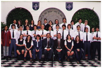 PROMOCIÓN 2002 • ACEVEDO, Jesús Mariano. AGUADO, María Carolina. ALCHOURRON, Pedro Xavier. ALVA, Andrés Ricardo. AMESTOY, Francisco Javier. BENSUA, Matías. BERGAMO, Alejandra Clara. BERNAL, Ana Laura. BERRA, Adrian. BOENINGER SEMPERE, Fernando. BOGGINO, Facundo Damián. BOGLIANO, Agustín Ricardo. BOZZINI, Nicolás Atilio. BRESSO, Ignacio. BUERO, Agustín. BUERO, Josefina. BURUNDARENA, Mariano. CACHANOSKY, Iván. CACHERO, Mercedes Inés. CAFFO, Javier Alejandro. CAMARTINO, Heliana. CAPALBO, Agustina. CAPORASO, María Mercedes. CASAFUS, María Victoria. CAVA, Santiago. CHUBURU, Magdalena. CIPRIAN OLLIVER, Juan Manuel. COLAVITA, Juan Francisco. CURI, Francisco. DAMONTE, Alejandro. DANTAS, Ignacio Martín. DE LA MARIA, Inés Luisa. DI FONZO, Marina Soledad. DIAZ, María Laura. FARAH, Agustín José. FERNANDEZ PEREZ, Federico Agustín. GARCIA MESSINA, María Sol. GARZON de la ROZA, Tomás. GASET, María Candela. GENNARI, Tomás. GIARDELLI, Lucas. GILONI, Carla Romina. GOGORZA, Agustín. GOMEZ QUINTEROS, Florencia. GUGLIELMETTI, Matías. IRAOLA, María Elena. JAUNARENA, Jorge Horacio. JÜRGENS, Cecilia Inés. LEPRO, María Belén. LONG ARNALDI, Pablo. MANCO, Julio. MARTELLI, Pilar. MAURIZZIO MARIN, Luis Alberto. MENENDEZ TRUCCO, Carolina. MORALES de NAVA, Matías Joaquín. NAKASONE, Sergio Leonardo. NIETO, Darío Hugo. OLMEDO, Federico. PALUMBO, Guillermo Darío. PAMPURO, Santiago Bartolomé. PASTRONE, Andrés Francisco. PEDUTO BEDOYA, Agustín. PEÑA, Carolina. PERREN de la RUA, Lucila María. PICOLLO, Lavinia María. RIESE, Fernando Horacio. ROCCA, Paulo Ángel. RODRIGUEZ, María Noe. RUIZ ESQUIDE, María Soledad. SALAYA, Juan Guido. SANTOMAURO, Mario Ignacio. SARRAMIA, Marina Carola. SEGURA, Gonzalo. SEGUROTTI, Fernando Oscar. SIBILEAU, Alberto Pedro. SIRVEN, Agustina. TROVATO, Federico. TROVATO, María. VALLEJO, Jimena. VALLS, Alejandro Andrés. VIALE, María Alejandra. VILLACIAN, Tomás. VILLANI, Juan Pablo. ZAPATA, Santiago.