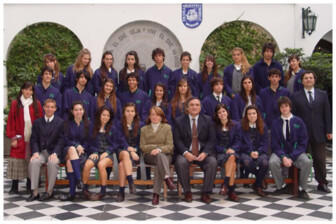 PROMOCIÓN 2009 • Final de 5º A: ROSATTO, Agustina. SIABA SERRATE, Pedro Eduardo. SORRENTINO LANDÓ, Lucía. TRELLES, Agustina. TROIELLI, Julieta. TROVATO, María Victoria. VARELA, Inés María. WILKOWSKI, Sofía. 5º B: ALVAREZ GALLESIO, Juan Pablo. BÁEZ DIÉGOLI, Federico. BARRACO, María. BETTATI, Favio Víctor. BORLA, Carmen. BOSCH, María Pilar. BURNES, Agustina. CARRERAS, Mariano Luis. CATTA, María Victoria. CONFALONIERI, Juan José. FERNÁNDEZ SMITH, Tiffany Heather. FONSECA THORNER, Santiago. GAUTO PUIGBÓ, Facundo Santiago. GONÇALVES DA SILVA, Blenda. GONZALEZ BERGEZ, Tomás. ILNER, Victoria. KIKUCHI, Francisco. LEMOS, Agustina Laura. LOZADA BIEDMA, Marcos. LOZZIA, Micaela. MARTIERENA, Santiago. MONTESINOS, María Fernanda. MOON, Evelyn. PEÑA, Victoria María. SÁNCHEZ CHECCA, Ignacio. SÁNCHEZ NOVAS, Delfina. SELLA, Nicolás. SOSA HADDAD, Matías. SOUTO, Agustina. 5º C: AMESTOY, Ignacio José. AUN SANTIAGO, Guido. BARELLO, Franco Martín. CABRED, Rosario. CAINZO, Martín. CALDERON, María Camila. CRESPO GORRITI, Francisco Gustavo. DOCTOR, Luciana. ECHEGARAY, María Luján. FERNÁNDEZ, Kevin Tomás. FRACCHIA, Fernando Nicolás. GÓMEZ ALZAGA, Celina. KIM, Florencia Sol. LABURU GIBAUT, Julen. MAMONE SONEIRA, Guido Pablo. MEREGA, Milagros. MÓNACO, Luciano Manuel. QUAGLIARDI, Tomás Jorge. RACIMO, Martín. SALZMANN, Victoria. URDAPILLETA, Laura Martina. VEGA, Romina Constanza de la. ZANNI, Carolina.