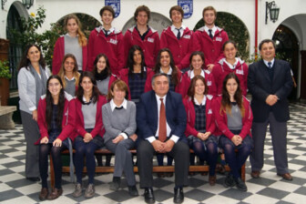 PROMOCIÓN 2014 • 5º A. AYALA, Tomás Gabriel. COMELLI, Lucía. DEPETRIS, María Sol. DUARTE, Martina Dolores. FONSECA THORNER, Ana. GALEANO, Lucía. GARCÍA VALICENTE, Milagros. GONZALEZ ELFVING, Olivia. IRAOLA AGUILERA, Ramiro. KAZAKEVICH, Ailen Yamila. MINOTTI, Tomás Alberto. MOON, Stephanie. PISANO, Francisco María. ROZENBLUM, Denise Agostina. SAAVEDRA, Mariana. SANCHEZ NOVAS, Facundo. SANTA MARÍA, Carolina. VARÓN, Pedro. 5º B. ADELARDI Y MOURA, Luz Marina. BENSADON, Augusto. CABRERA, Florencia. CÁMARA, Luciana. CANUDAS, Rocío. DECOUD, Lourdes. EILETZ, Solana María. FERNANDEZ, Alexa. FERNANDEZ JARAIZ, Gonzalo. IGLESIAS, Nicolás Martín. PIQUERAS, Tomás Pablo. POLONUER, María Pía. SCHUMACHER, Álvaro. SUSI VALENZIANO, Agostina. TORRES, Natalia Sofía.