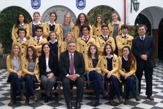 PROMOCIÓN 2016 • 5º A: BACK, Ramiro. BARRACO, Joaquín. BARREDO, Micaela María. BRACAMONTE, Laura. CASAS CORREA, Milenca Isabel. DEGROSSI ROSSINI, Josefina. DEL VILLAR PUSCHEL, Michel. FALVINO, Paula. FIGUEROA, Candela María. GAZZANEO, Ariana. GUERENDIAIN, Juana. LAZZARINI LAZARTE, Antonella Jezabel. MELAZO, Lucas Bautista. PARADA, María Milagros. PIQUERAS, Camila Verónica. PRIANI, Josefina. ROSSI, María Agostina. TABOADA, Sol María. TRICARICO VIDIELLA, Marcos Juan. VARÓN, Ignacio. 5º B: ADDONA, Chiara. ANTÚNEZ, Valentina. APELIÁN, Tatiana Rocío. BIAGOSCH, María Josefina. BONANATA, Antonella. CARANCCI, Sofía. CHAVARRIA RUIZ, Adriana Linor. FADANELLI, Martina. FERREIRA GUERRICO, Alejandro. GALLART, Mora. GAUNA ZOTTER, Francisco. JORIS, Catalina. KOZAMEH.