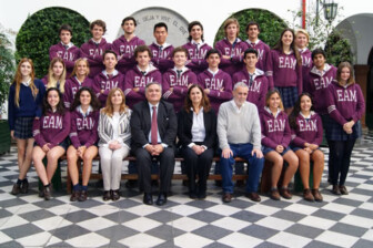 PROMOCIÓN 2018 • 5º A: ALVAREZ GALLESIO, Pedro María. ANTUNEZ, Juan Ignacio. BALBIS, Valentina. BATTAGLIA, Ramiro. BIAGOSCH, Zenón María. CACACE, Marina Isabel. D´ALESSANDRO, Agustina. DILLENBERGER Martina. DRAGO, Santino. FABBRI IRISARRI, Renzo. FERNANDEZ PESCUMA, Valentina. GALEANO, Agustina. IRAOLA AGUILERA, Victoria María. KEARNEY, Lucía Florencia. KIM, Angelos Theo. LAVIÉ PICO, Enrique Manuel. LEONE, Facundo Andrés. LONS, Isabel Claudine. MARTÍN GARROS, Salvador. NEMESIO, Ramiro. PALMA, Mauricio Hernán. ROSSI, Franco. TOBAL, Ignacio Santiago. 5º B: ALLENDE USIETO, Milagros del Pilar. ALZAMORA CABRED, Josefina. AYALA, Camila Belén. BOUILLIN, Justo. Del VILLAR PUSCHEL, Alex. FERNÁNDEZ, Constanza Sofía. GU, Lujan. LABOLLITA, Francisco. LABONIA, Martina. LOCATELLI, Martina. LORENTE, María Trinidad. MEI, Yidan. MOINE, Celina. NEGRO, Sofía María. PELLIZA, Lucía. RUFINO, Franco Santiago. SAMBROS RADCHENKO, Paulina. SAMPAYO SARCONE, Camila Luciana. SUSI VALENZIANO, Santino.