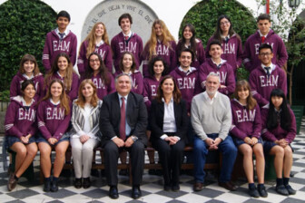 PROMOCIÓN 2018 • 5º A: ALVAREZ GALLESIO, Pedro María. ANTUNEZ, Juan Ignacio. BALBIS, Valentina. BATTAGLIA, Ramiro. BIAGOSCH, Zenón María. CACACE, Marina Isabel. D´ALESSANDRO, Agustina. DILLENBERGER Martina. DRAGO, Santino. FABBRI IRISARRI, Renzo. FERNANDEZ PESCUMA, Valentina. GALEANO, Agustina. IRAOLA AGUILERA, Victoria María. KEARNEY, Lucía Florencia. KIM, Angelos Theo. LAVIÉ PICO, Enrique Manuel. LEONE, Facundo Andrés. LONS, Isabel Claudine. MARTÍN GARROS, Salvador. NEMESIO, Ramiro. PALMA, Mauricio Hernán. ROSSI, Franco. TOBAL, Ignacio Santiago. 5º B: ALLENDE USIETO, Milagros del Pilar. ALZAMORA CABRED, Josefina. AYALA, Camila Belén. BOUILLIN, Justo. Del VILLAR PUSCHEL, Alex. FERNÁNDEZ, Constanza Sofía. GU, Lujan. LABOLLITA, Francisco. LABONIA, Martina. LOCATELLI, Martina. LORENTE, María Trinidad. MEI, Yidan. MOINE, Celina. NEGRO, Sofía María. PELLIZA, Lucía. RUFINO, Franco Santiago. SAMBROS RADCHENKO, Paulina. SAMPAYO SARCONE, Camila Luciana. SUSI VALENZIANO, Santino.