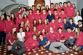 PROMOCIÓN 2025 • 5º Orientación en Ciencias Naturales: Ailan, Agusto Gabriel. Alvarez, Catalina. Begni, Maria Belen. Benvenuto, Josefina. Berzero, Lucia. Bianco Maldonado, Sofia. Briano, Maria Delfina. Briano, Maria Victoria. Del Pozzo, Santino. Derito Frieiro, Romano Alejandro. Dillenberger, Santiago. Exner, Federica. Fassbind, Jazmin. Garat, Tomás José. Llorente, Josefina Pilar. Locmanidis, Esteban Alejandro. Miralles, Roberta. Mullen, Agustín. Perri, Lucia. Pombo, Milagros. Pompermayer Bosco, Alice. Ullisky, Sofía. Zelechowski, Mia. 5º Orientación en Ciencias Sociales: Ares Alfini, Tomas. Arotcarena, Bernardo. Biagosch, Maria Helena. Cacace, Catalina. Ciarrocchi, Clara. Costantini, Inés. Cuevas, Franco Santino. Di Virgilio Salem, Clara. Frassia Hanemann, Rafael. Hermansson, Agustin. James, Agustín. Lettieri, Inés. Liset, Juan Pablo. Llambías, Facundo. Maldonado Romera, Sofia Maria. Mazzeo, Valentino Alejandro. Melian, Mateo. Mendiola Almeida, Tomas Facundo. Panizza, Manuel. Papa, Carola. Pintos Calabrese, Guillermina. Rodriguez Skok, Franco. Rubino Martinez, Venezia Maria. Savoia, Camilo Luciano. Verdaguer, Lola.